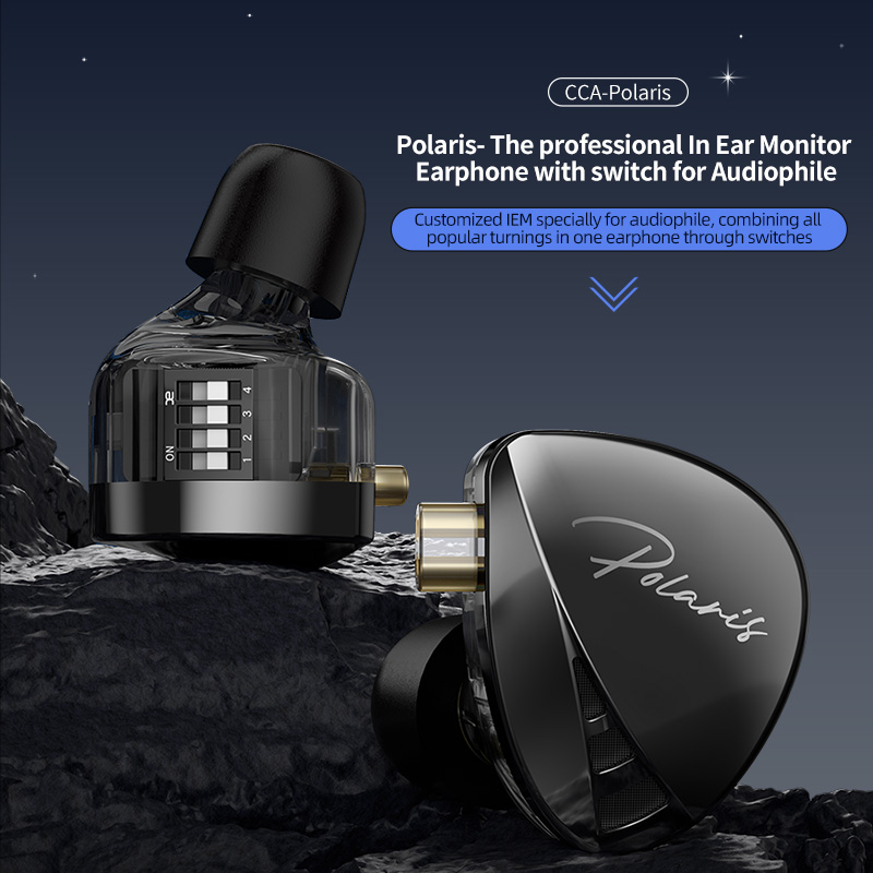 CCA Polaris Earphones HIFI Bas - Sports Earphone Hook review and price