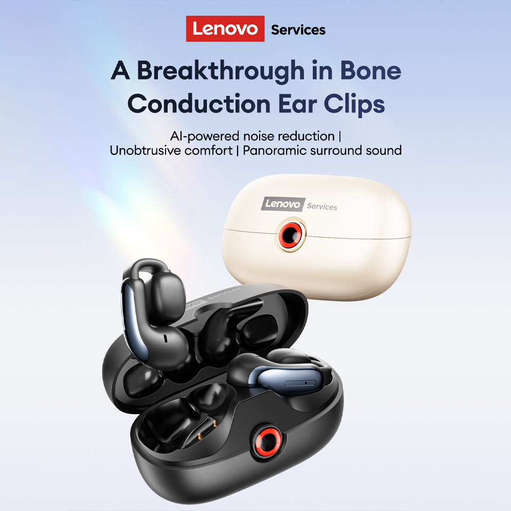 Lenovo LES-108 Bone Conduction - Noise Cancelling Headphone review and price