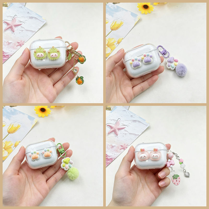 cartoon cute keychain case For - Beats Headphone Powerbeats Pro review and price