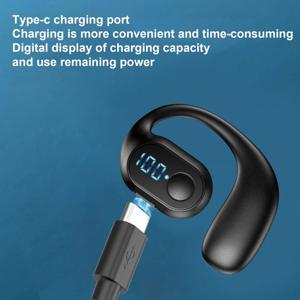 Wireless Bluetooth 5.4 Ear Hoo - Sports Earphone Hook review and price