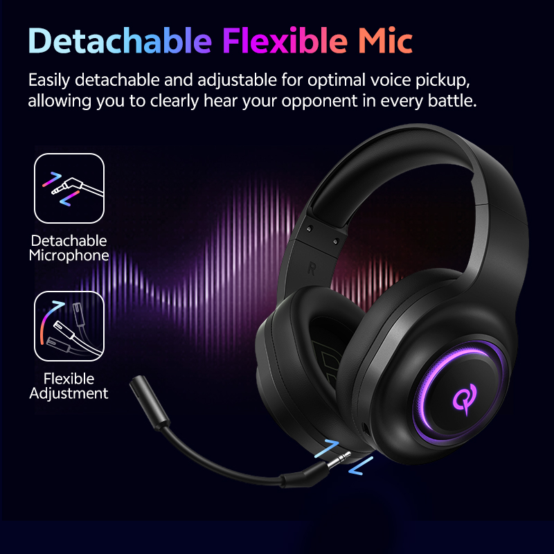 QCY Heroad V200 Gaming Headset - Gaming Headset Rgb review and price