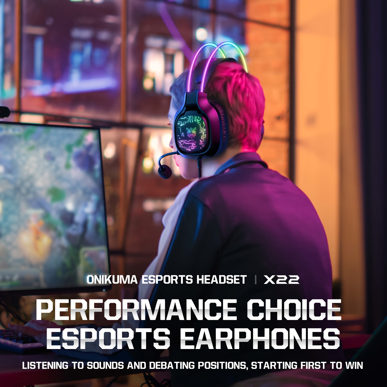ONIKUMA X22 Gaming Headset RGB - Gaming Headset Rgb review and price