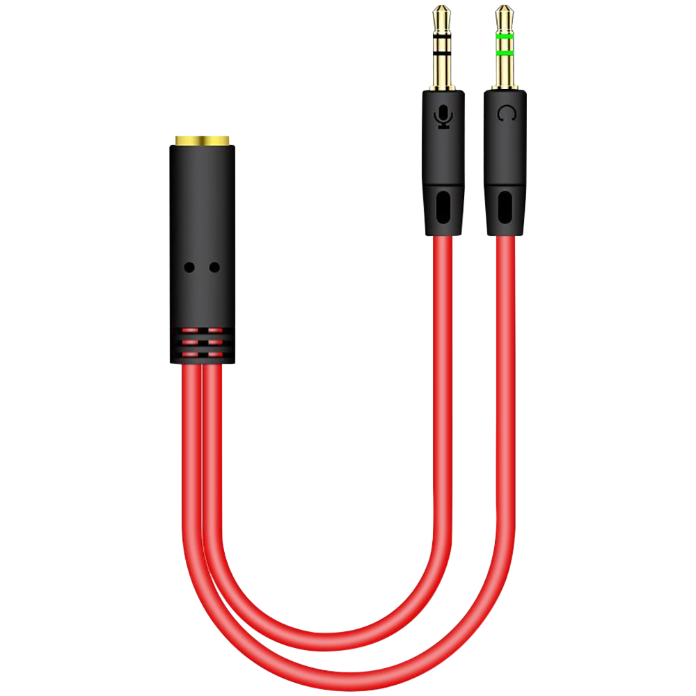 3.5mm Jack 2 Male To 1 Female  - Earphone Splitter Jack review and price