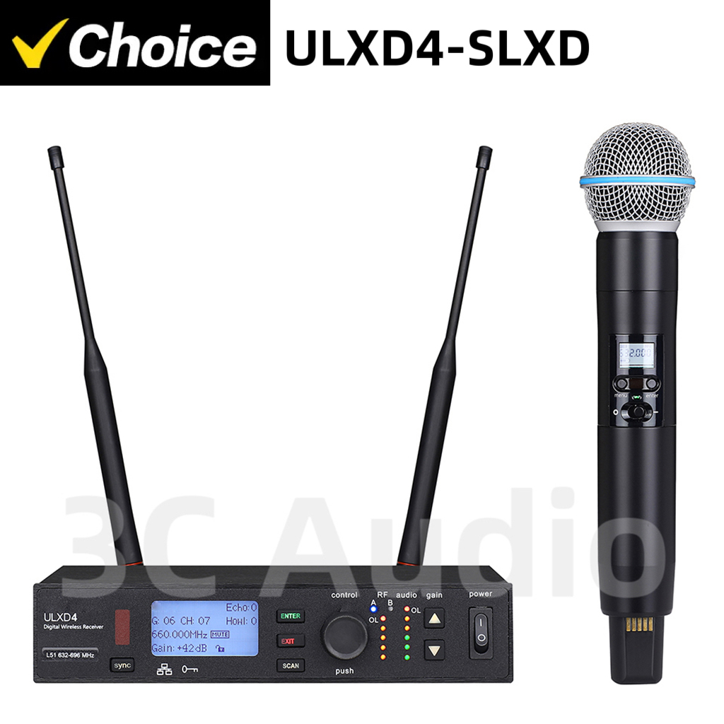 ULXD4-SLXD 500/600MHz Professi - Shure Mic Sm58 review and price