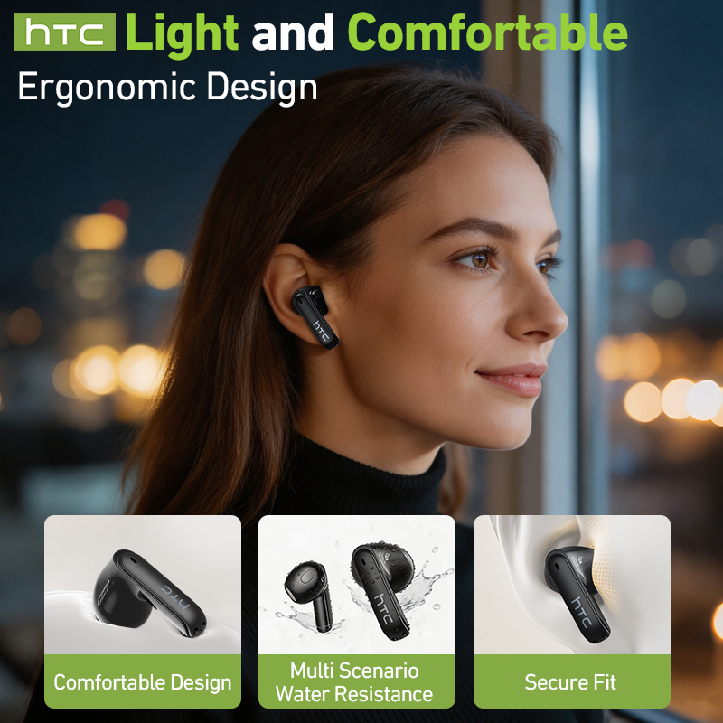 hTC Wireless Gaming Earbuds LC - Usb C Earphone review and price