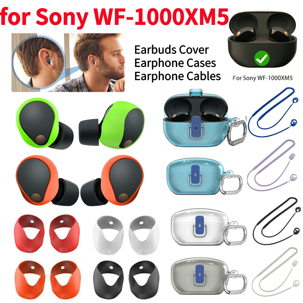 5 Pairs Silicone Earbuds Cover - Sony Headphone Wf-1000Xm5 review and price